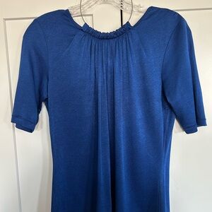 W by Worth Blue Necklace Women's Top